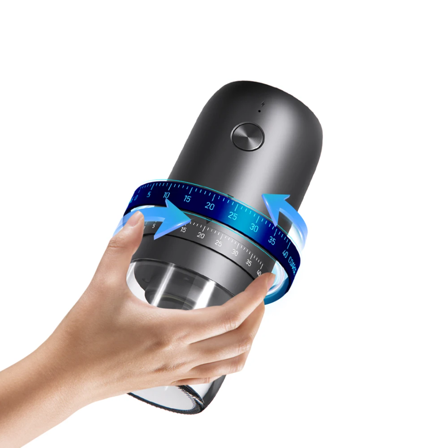 Coffee Extraction Equipment - Portable 1800mAh Electric Coffee Bean Grinder