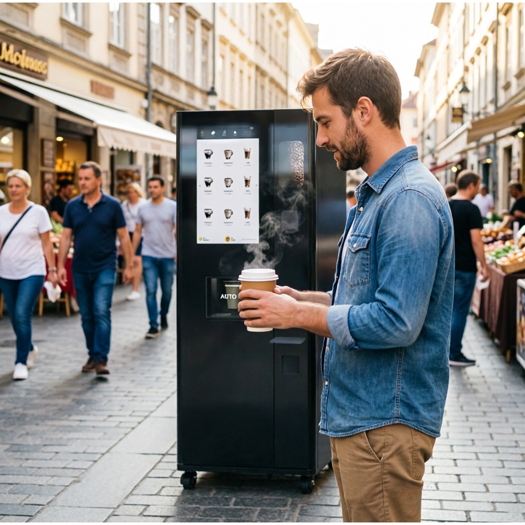 Self Service Coffee Vending Ma - Coffee Equipment Dropshipping review and price
