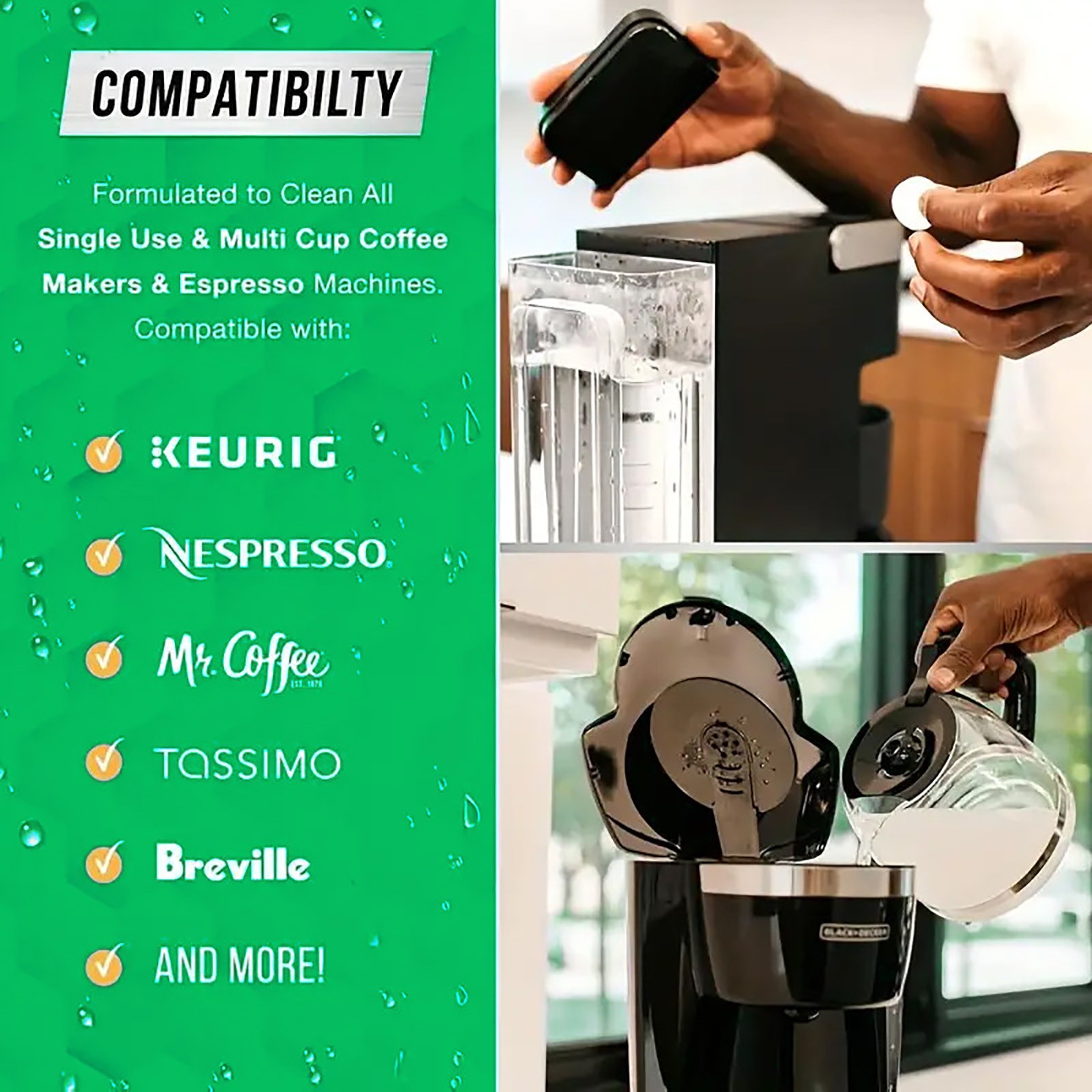Coffee Machine Cleaning Tablet - Coffee Equipment Cleaner review and price