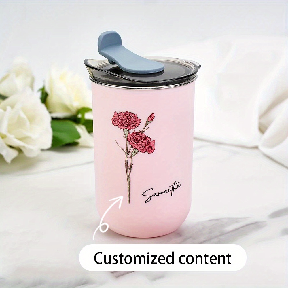 Personalized Birth Flower Coff - Coffee Equipment Camping review and price