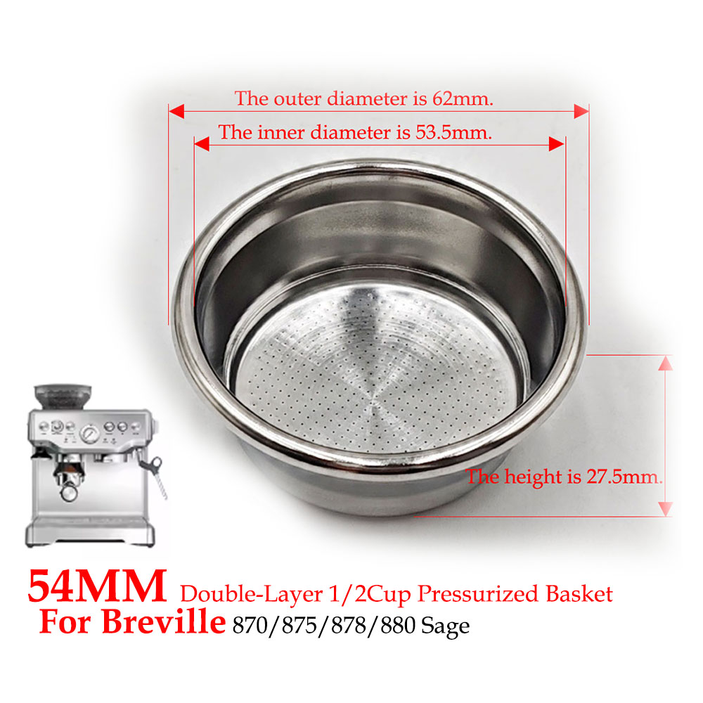 54mm Dual-Layer Pressurized Fi - Coffee Extraction Equipment review and price
