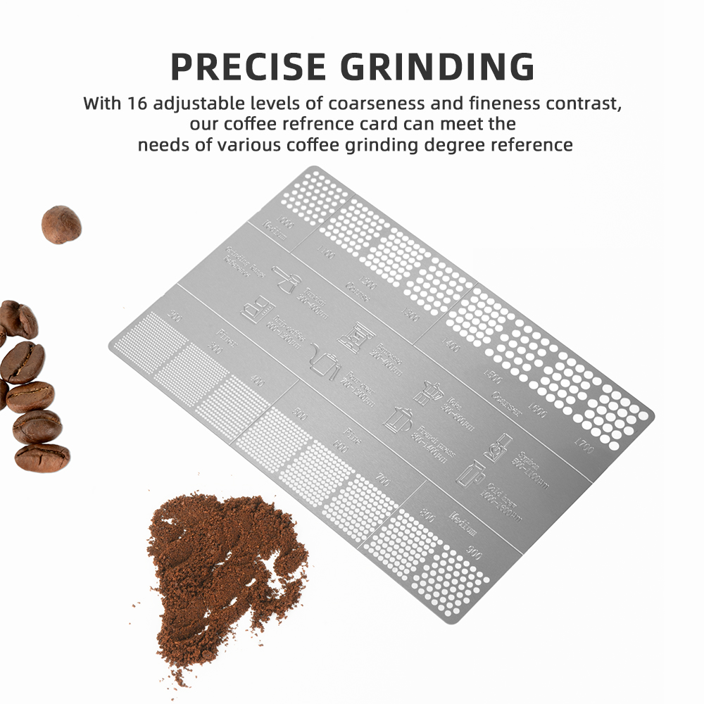 Coffee Reference Card Metal Co - Coffee Equipment Grinder review and price