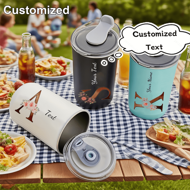 Custom Floral Monogram Initial - Coffee Equipment Camping review and price