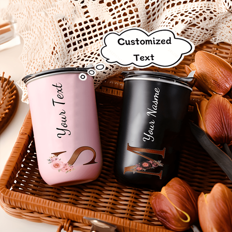 Custom Floral Monogram Initial - Coffee Equipment Camping review and price