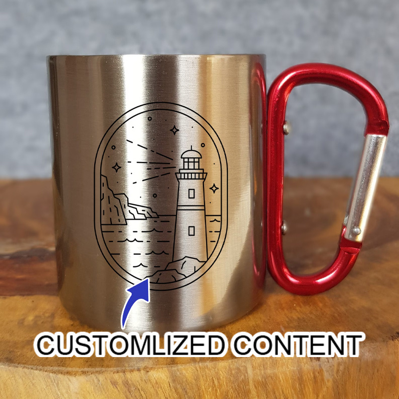 Stainless Steel Camping Mug wi - Coffee Equipment Camping review and price