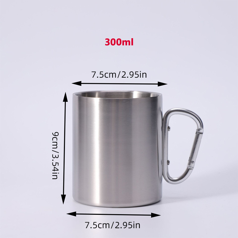 Stainless Steel Camping Mug wi - Coffee Equipment Camping review and price