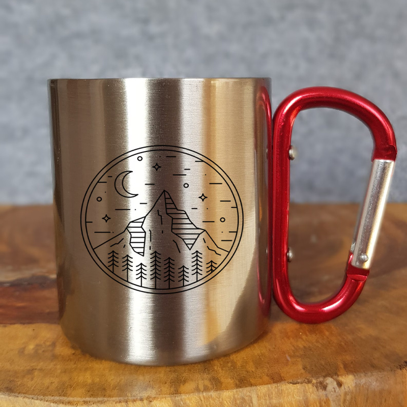 Stainless Steel Camping Mug wi - Coffee Equipment Camping review and price