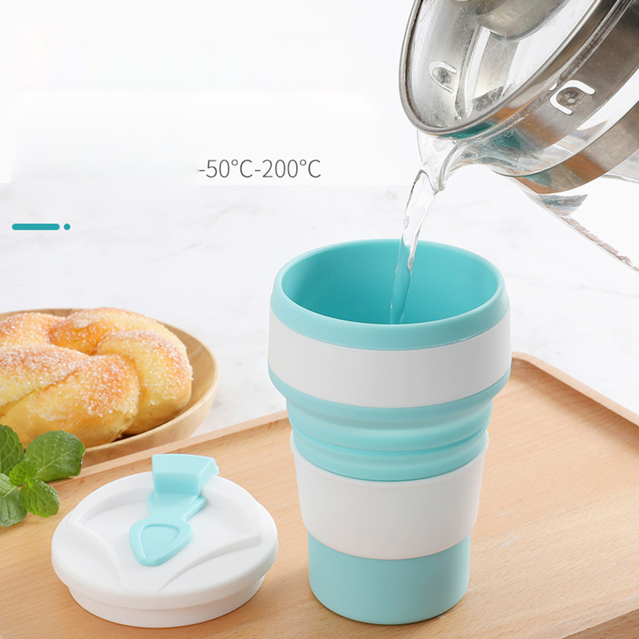 350ML Food-Grade Silicone Fold - Coffee Equipment Camping review and price