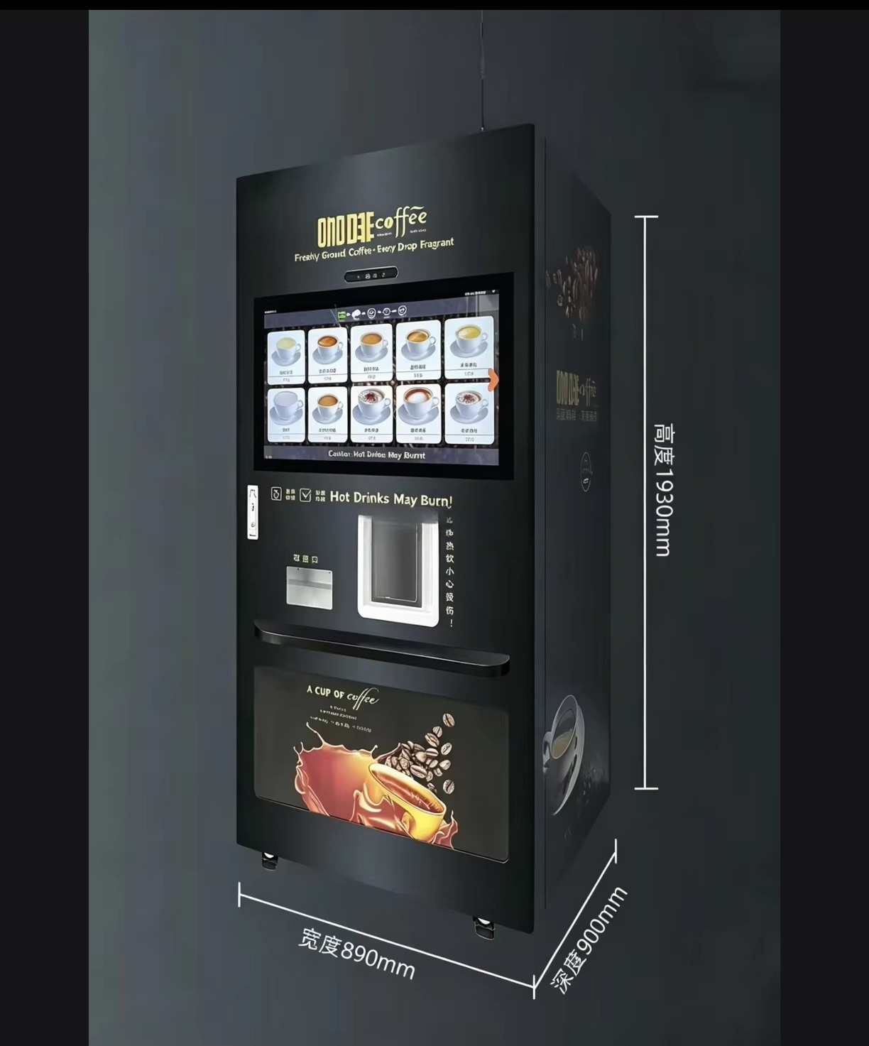 Auto Coffee Vending Equipment  - Coffee Equipment Dropshipping review and price
